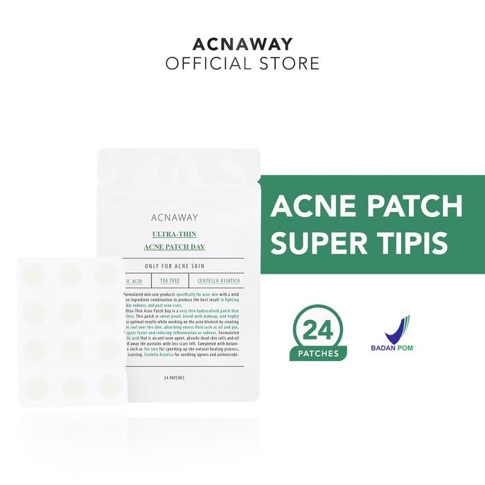 Gambar ACNAWAY INFINITY SIZE ACNE PATCH SALICYLIC ACID-ACNAWAY ACNE PATCH - ultra thin dari snacksmg undefined Tokopedia