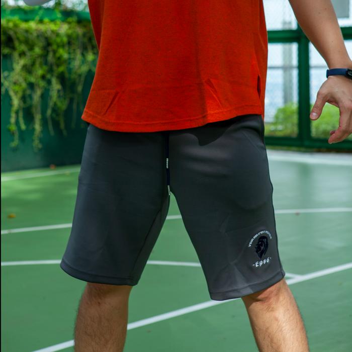Gambar EPOC Aerobust Fundamental Knee Shorts elastis karet tinggi - Abu-abu, XL/XXL dari epocstore undefined Tokopedia