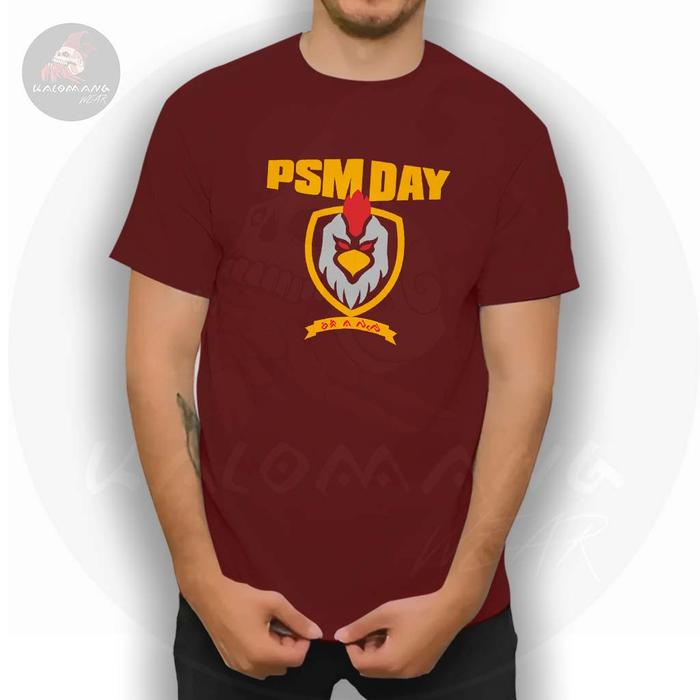 Gambar Kaos distro kalomang wear psm day ayam jantan dari timur - Army, L dari Kalomang_Wear undefined 5 Tokopedia