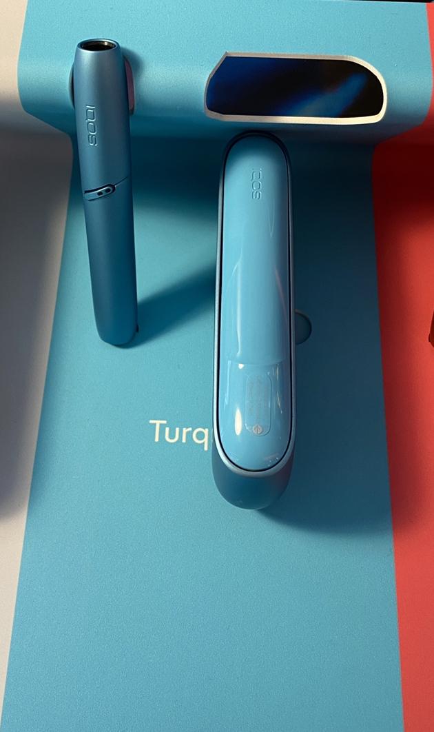 Gambar NEW IQOS 3 DUO (device for heets) New Arrival - Turquoise dari -toms- undefined Tokopedia
