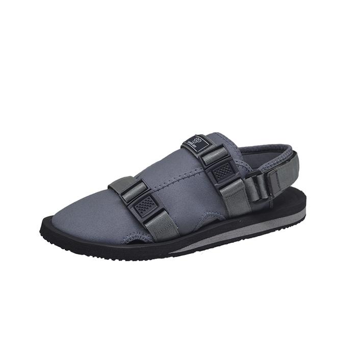 Gambar THREE BOX - Sandal Sepatu Elgon Grey Ringan Unisex Size Medium Jumbo - Grey, 37 dari Three box Footwear undefined Tokopedia