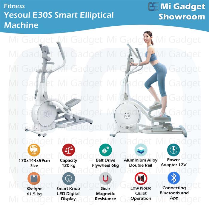Gambar Yesoul E30S Smart Elliptical Machine Alat Gym Fitness dari MiGadget Showroom undefined Tokopedia