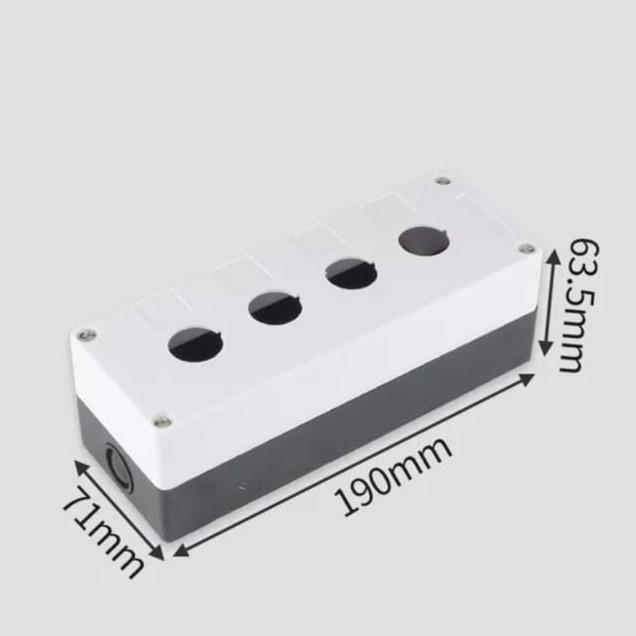 Gambar KONTROL BOX PUSH BUTTON CONTROL BOX KOTAK TOMBOL EMERGENCY 22MM - 4L, Kuning dari Shoplaza id undefined Tokopedia