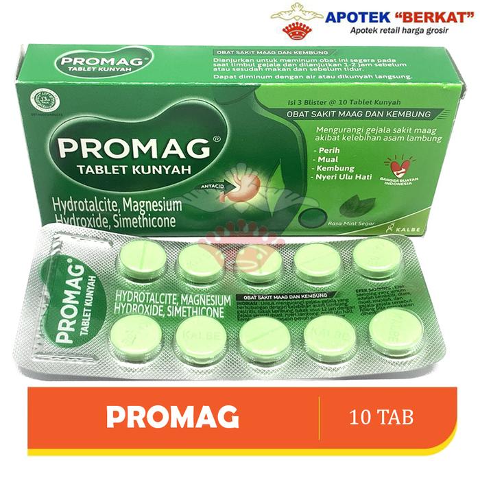 Gambar Promag 10 Tablet / OBAT MAAG dari APOTEK BERKAT CITRA RAYA undefined Tokopedia