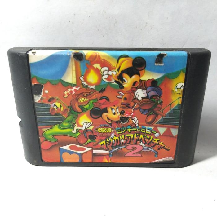 Gambar Kaset Video Sega Sirkus Mickey Miki Mouse Circus Mystery 2 Games Toys dari Toko Misteri undefined Tokopedia