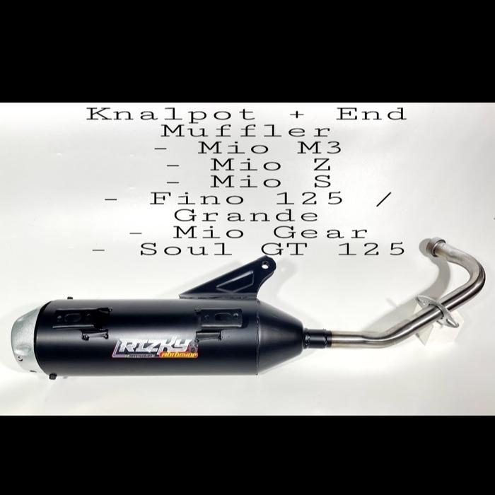 Gambar KNALPOT MIO GEAR CMS + END MUFFLER VIETNAM - BAHAN STENLIS ORI ZRC 26 dari Rizky Moto Shop undefined Tokopedia
