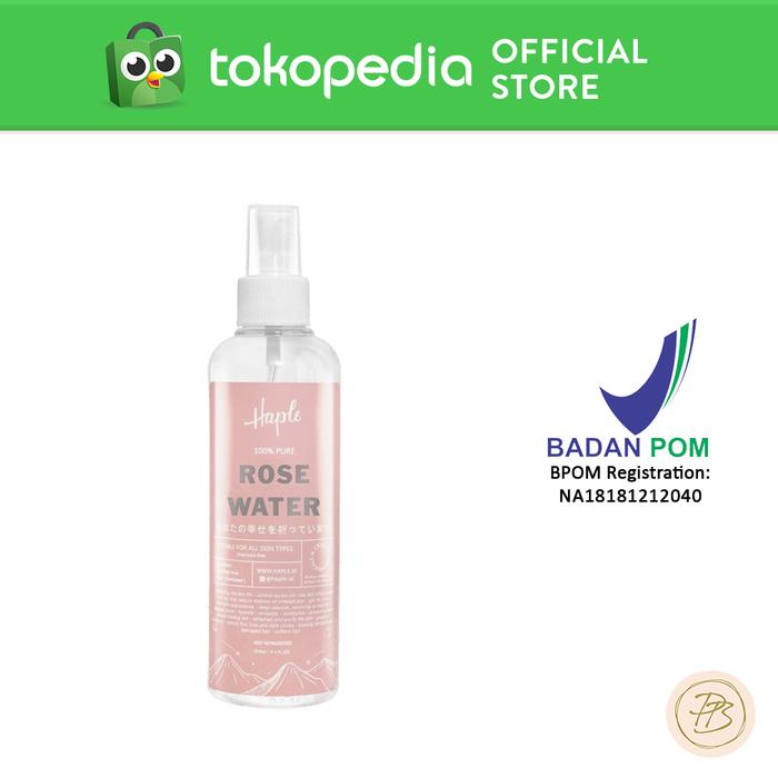 Gambar Haple 100% Pure Rose Water 250 ml dari Ponny Beaute Official undefined Tokopedia