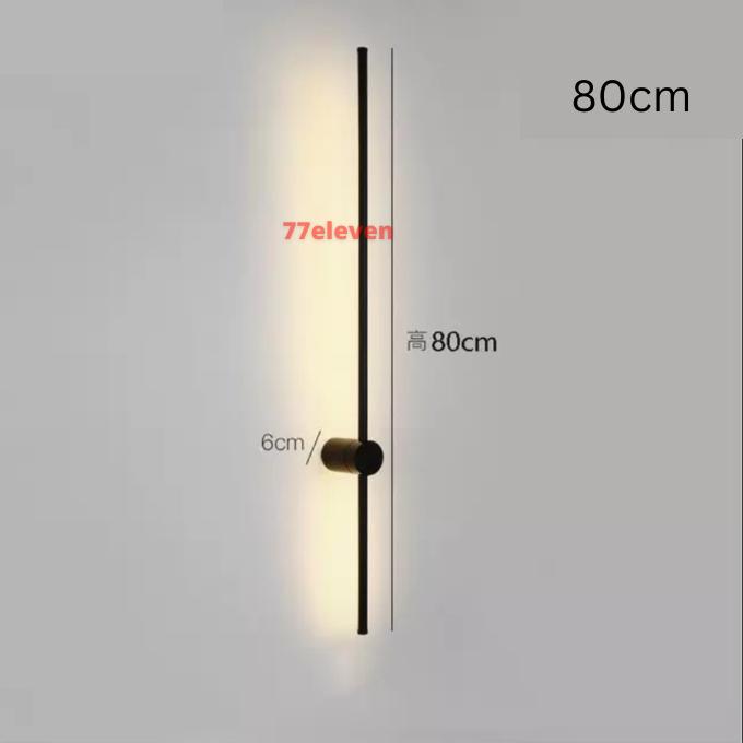 Gambar Lampu dinding LED minimalis LD 0132 - 800 BK dari 77eleven0 undefined Tokopedia