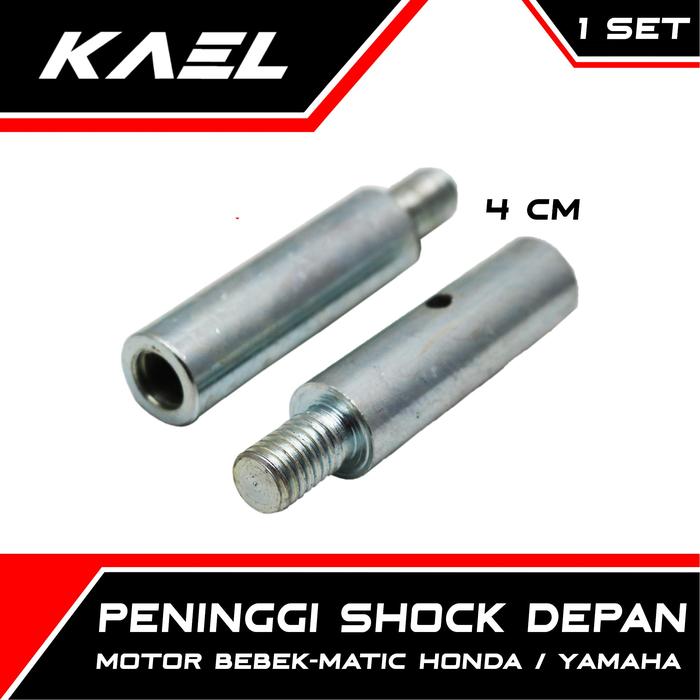 Gambar Peninggi Shock Depan Honda-Yamaha 4-6-8-10 cm Sulingan-Suling Matic - Honda-4 cm dari KAEL Official Store undefined Tokopedia