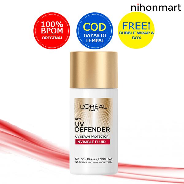 Gambar Loreal Paris UV Defender Invisible Fluid Sunscreen (SPF 50) 50ml dari nihonmart undefined Tokopedia