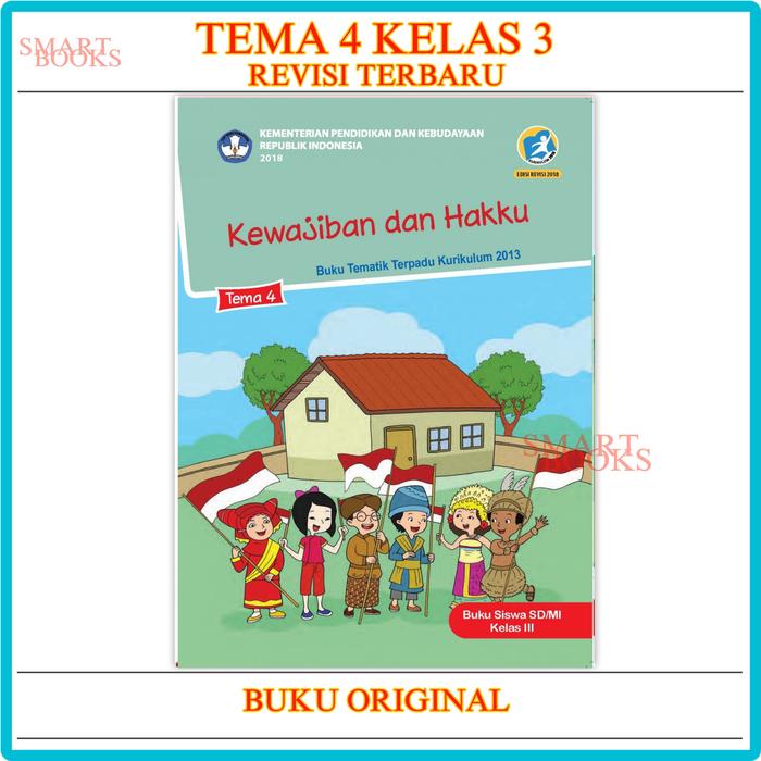 Jual Buku Tematik Kelas 3 SD Tema 1 2 3 4 5 6 7 8 - Penerbit ...