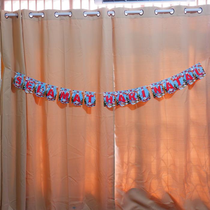 Gambar BANNER MERRY CHRISTMAS/ BANNER GANTUNG MERRY CHRISTMAS - Natal1 dari Molla_store undefined Tokopedia