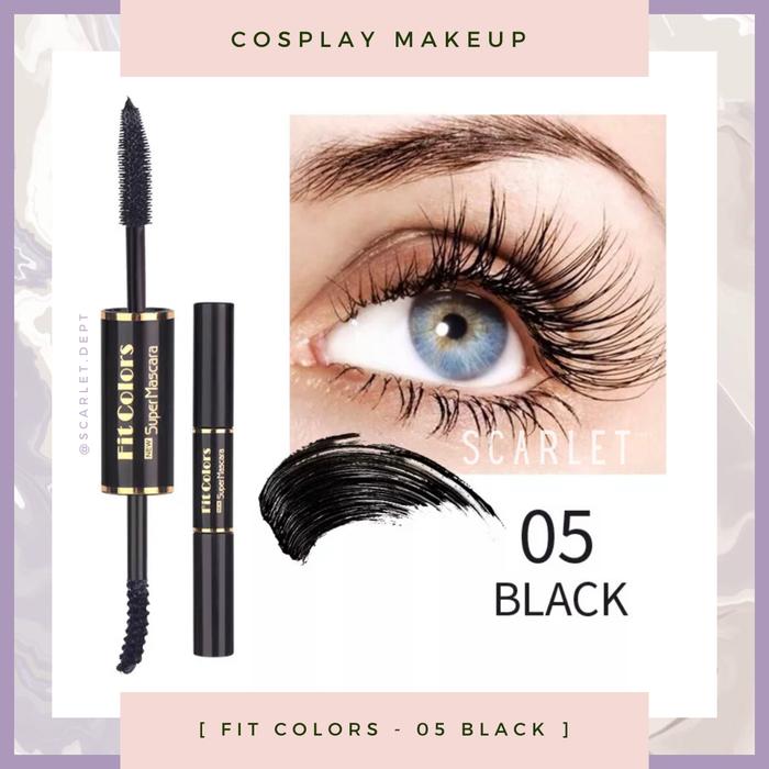 Gambar SCARLETDEPT || FIT COLORS ( フィットカラー ) -- Duo Mascara - 05 Black dari Little_Scarlet undefined Tokopedia