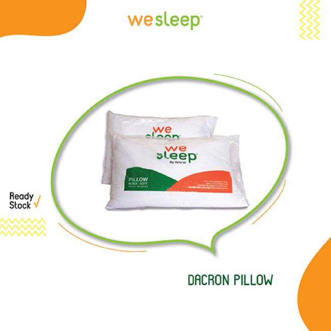 Gambar Wesleep Bantal Guling Dacron - Bantal dari Wesleep Box undefined Tokopedia