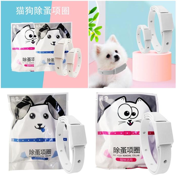 Gambar Pet Flea Removal Collar Dog Cat / Kalung Anti Kutu Anjing Kucing dari Kenny Yu undefined Tokopedia