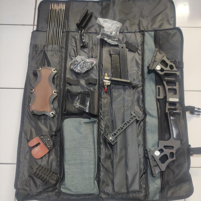Gambar TaffSPORT Hunting Bow 30-45 LBS Fullset dari Secondhatch Store undefined Tokopedia