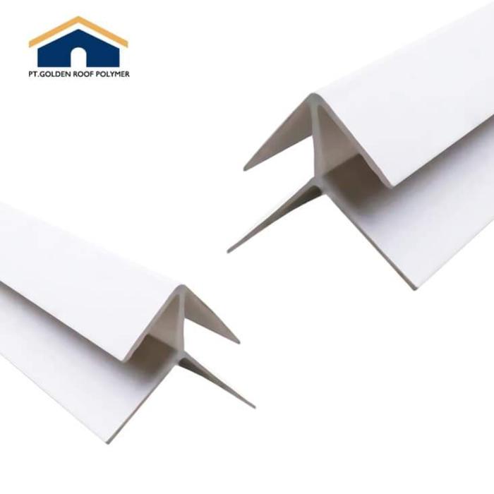 Gambar list plafon pvc - Putih dari SUMBER REJEKI PLAFON PVC undefined Tokopedia