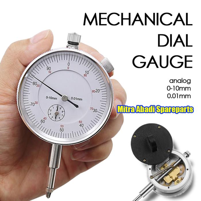 Gambar Mechanical Dial Indicator / Dial Gauge Tester Alat Ukur Kerataan dari Mitra Abadi Spareparts undefined Tokopedia
