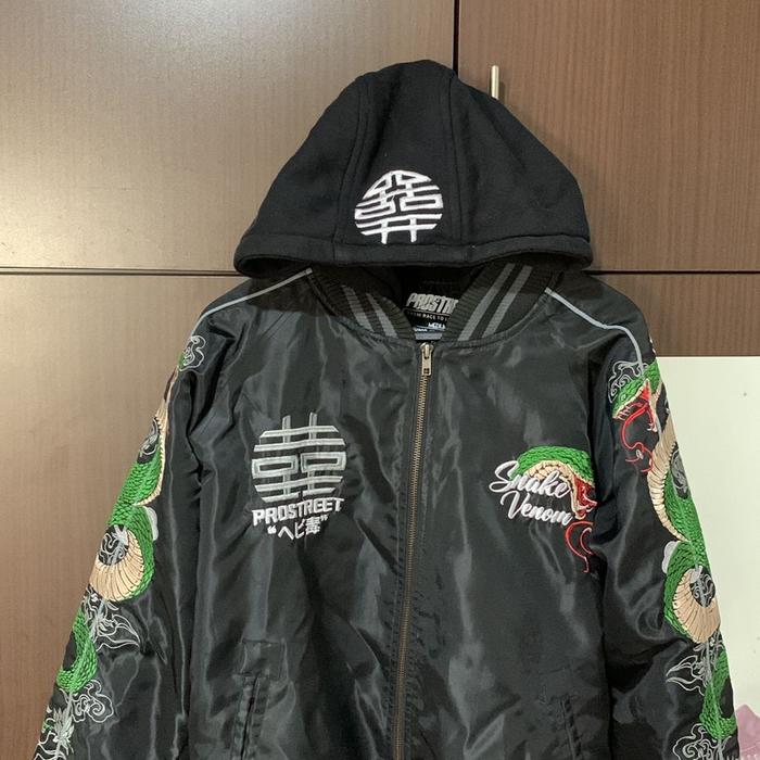 Gambar Jaket sukajan Prostreet Original dari PermanaStore46 undefined Tokopedia