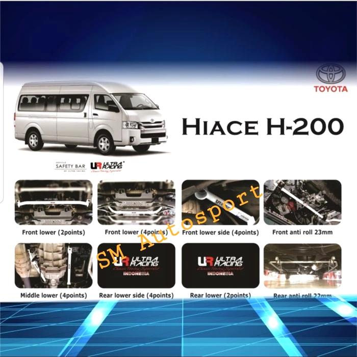 Ultra Racing Hiace Jual ULTRA RACING Chasis Tuning Safety Bar Stabiliser TOYOTA Hiace H200 ...
