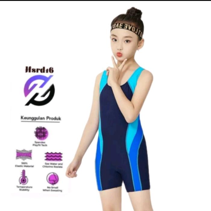 Gambar BAJU RENANG BIKINI ATLET ANAK PEREMPUAN PREMIUM BEST SELLER HSRD16 - Bikini Turkish, L dari Hsrdsport undefined Tokopedia