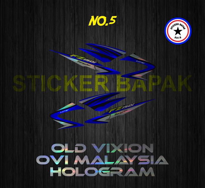 Gambar hologram Striping siker old vixion OVI malaysia b5 - NO.5 dari STICKERBAPAK undefined Tokopedia