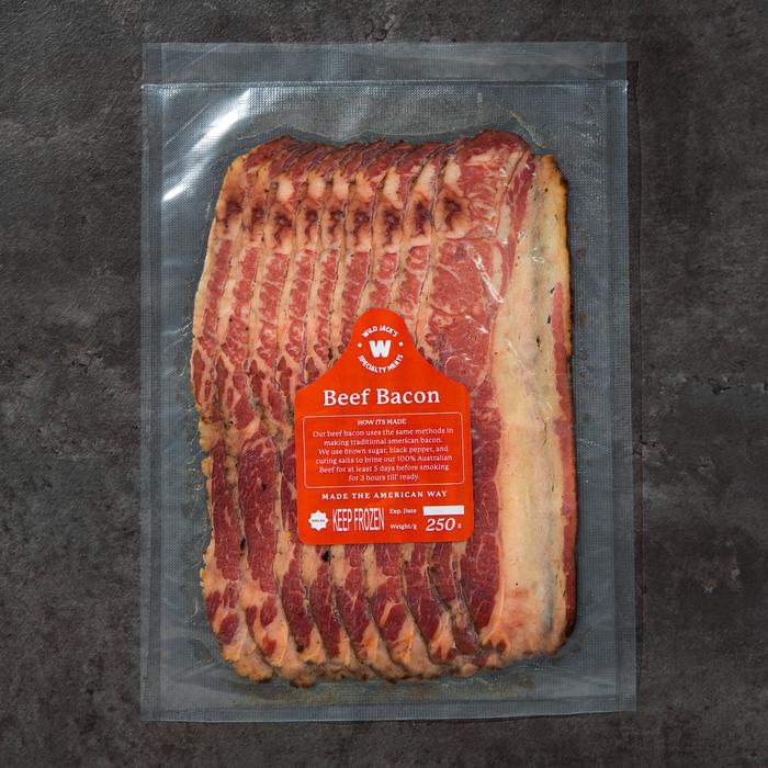 Gambar American Beef Bacon / Smoked Beef Bacon / Daging Sapi Bacon / Halal - 250gr dari WILD JACKS undefined Tokopedia