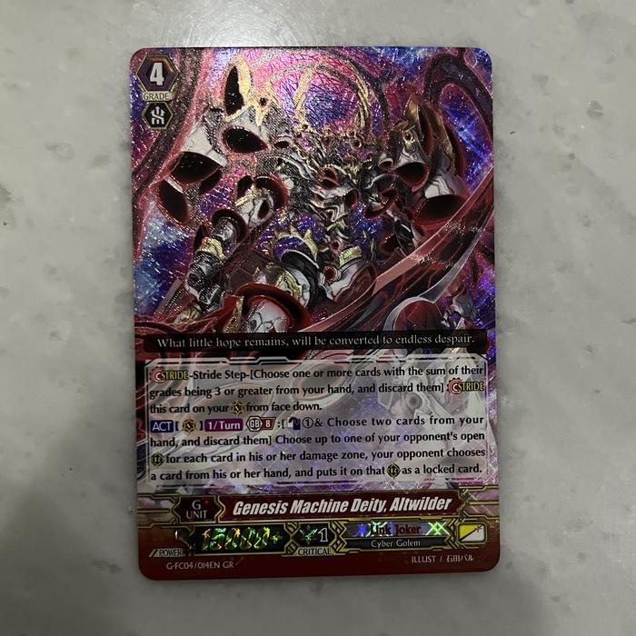 Gambar Genesis Machine Deity, Altwider GB8 Link Joker - G-FC04/014EN dari Card Industry Labs undefined Tokopedia