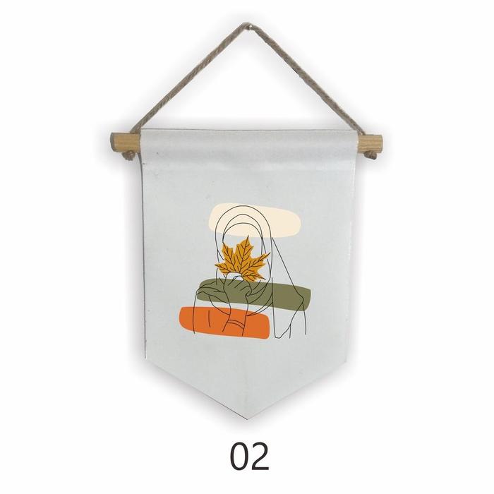 Gambar Hiasan Dinding Kain Hanging Flag Bendera Pajangan Dinding Islami Hijab - 02 dari praditiayunika undefined Tokopedia