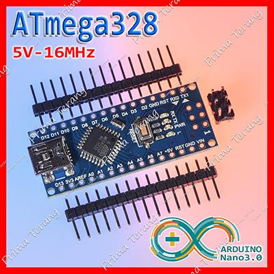 Gambar Arduino Nano 3.0 ATmega 328 Atmel 328P CH340 - POLOS dari Prima Terang undefined Tokopedia