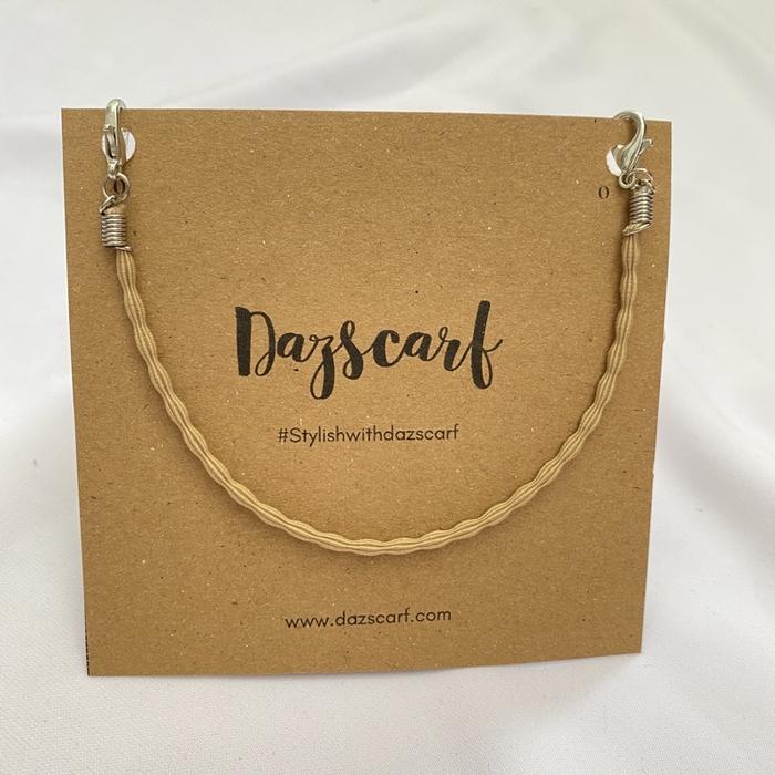 Gambar Dazscarf Konektor Masker Basic Boba - Nude dari Dazscarf undefined Tokopedia