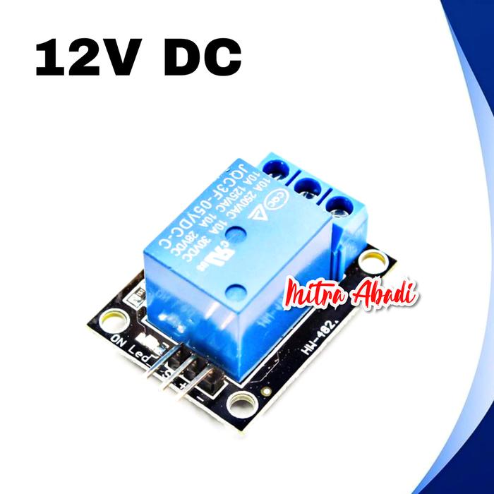 Gambar Relay KY-019 1 Channel DC to control 250V AC / 30V DC - DC 12V dari Mitra Abadi Official_NEW undefined Tokopedia