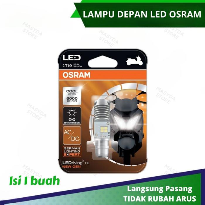 Gambar Lampu Depan Motor Honda Grand Astrea Osram T19 - LED PUTIH dari Masyda Shop undefined Tokopedia