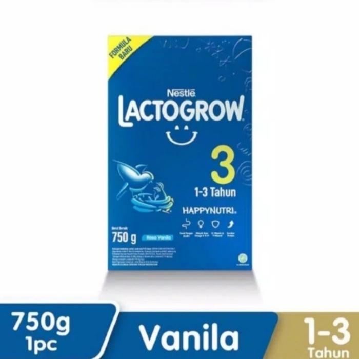Gambar lactogrow 3 vanila 750 gram termurah exp nov 2023 dari nimaruly undefined Tokopedia