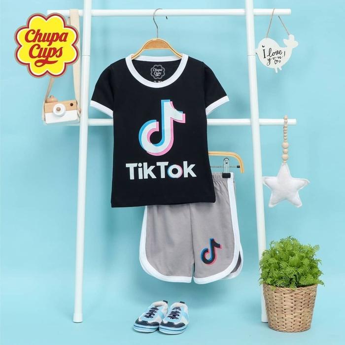 Gambar baju setelan anak unisex 2 3 4 5 6 7 8 tahun merk chupaa - TIKTOK, Size4 3-4thn dari CLODI ONLINE undefined Tokopedia