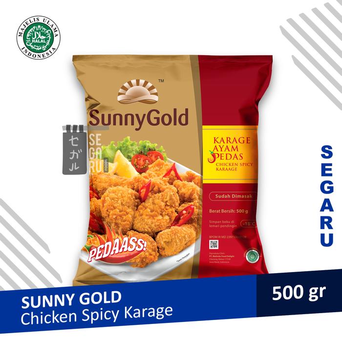 Gambar SUNNY GOLD Chicken Karage | Ayam Goreng Ala Jepang 500 gram - SPICY dari Segaru Foods undefined Tokopedia
