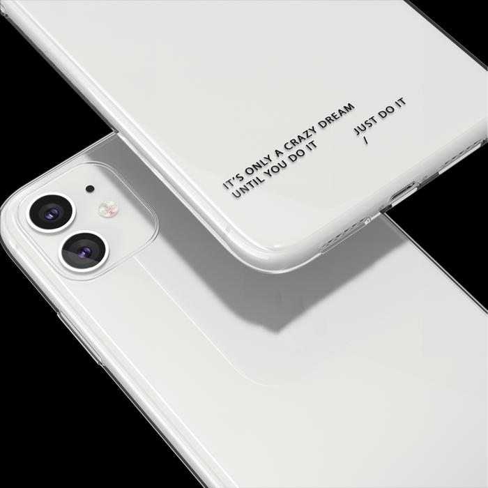 Gambar Just do It iPhone Case by Qucus.id - Cantum di Note, Black dari Qucus Case undefined Tokopedia