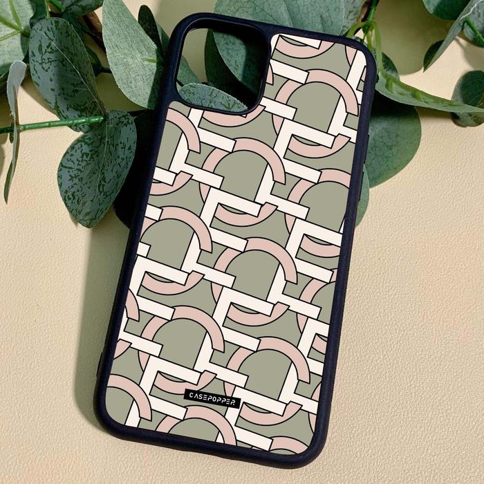 Gambar Premium INITIAL PATTERN Glossy Case iPhone Android | Anti Scratch Anti Yellowing HD Print - Aesthetics, Tulis di Notes dari Casepopper undefined Tokopedia