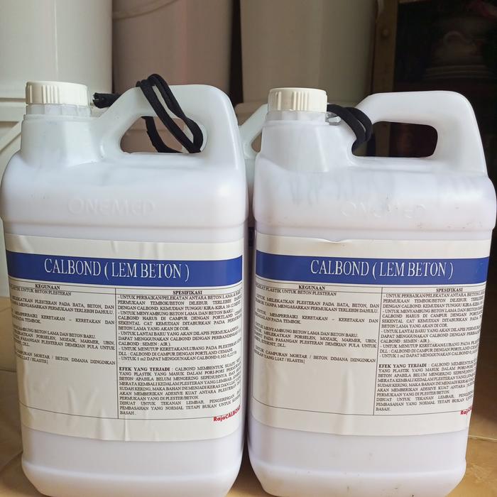 Jual Lem Calbond / Lem beton 5kg bonding agent Jakarta Barat Raja