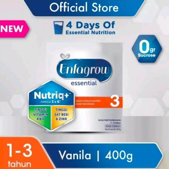 Gambar Enfagrow Essential 3 Vanila 400 gram dari Audreybabyshop undefined Tokopedia
