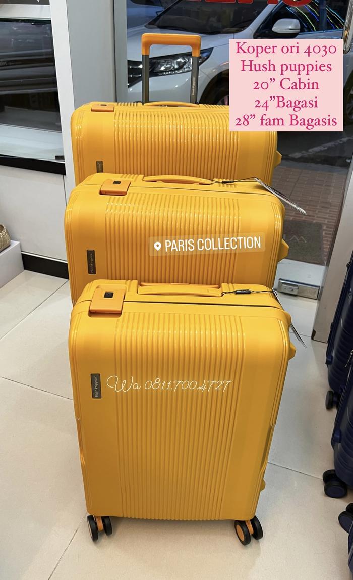 Gambar koper hush puppies 4030 3sixe original - M dari FamilyBag Batam undefined Tokopedia