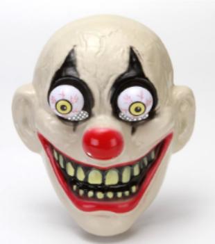 Gambar topeng halloween mask horror anonymous badut jigsaw jason tengkorak - badut horror dari PUSAT TOPENG undefined 3 Tokopedia