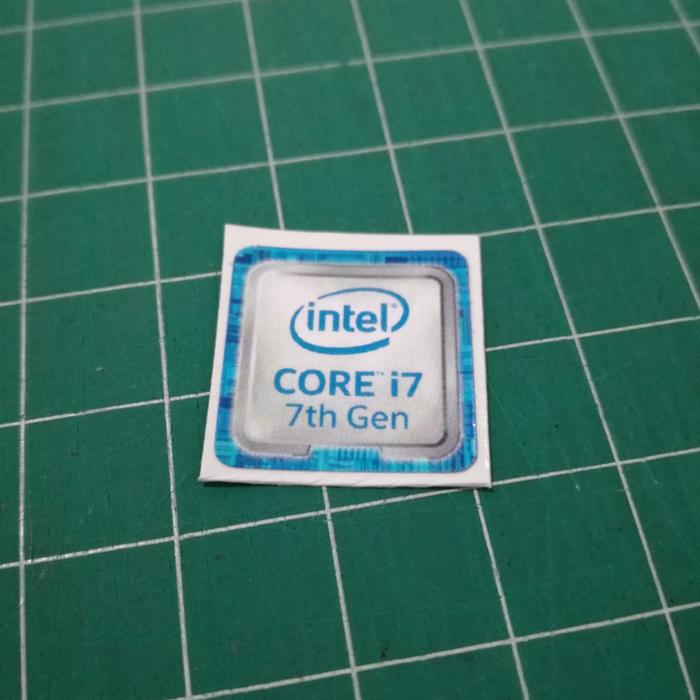 Gambar Stiker Intel Core i7 Gen 7 dari Djong Creative undefined Tokopedia