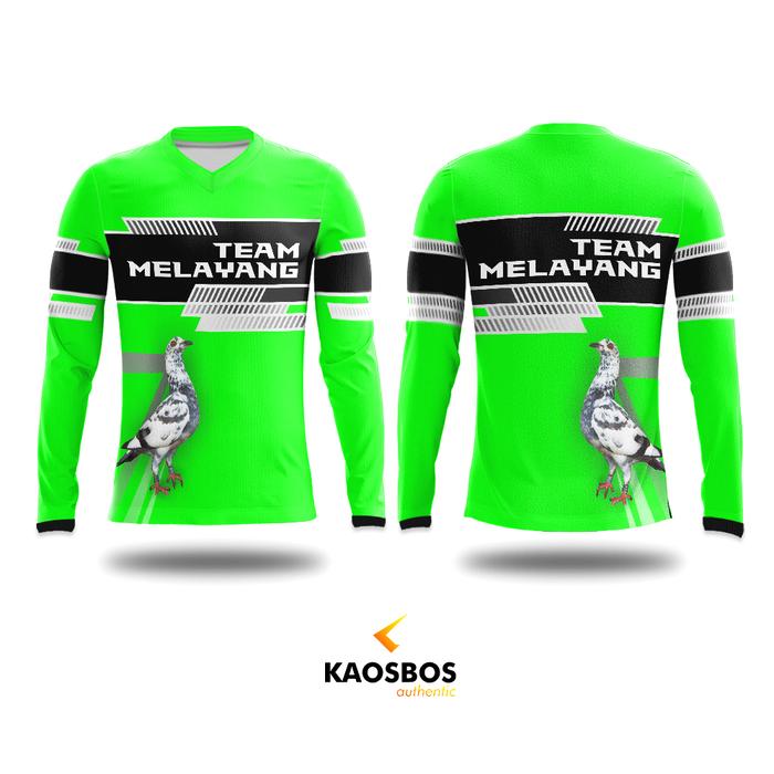 Jual Kaos Jersey Burung Merpati Dara Balap Kicau Mania Hijau