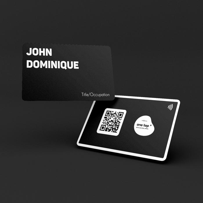 Gambar One tap Smart Business Card NFC | Kartu Nama Digital - Design 1, Tanpa Laminasi dari one tap * | Smart Card Indonesia undefined Tokopedia