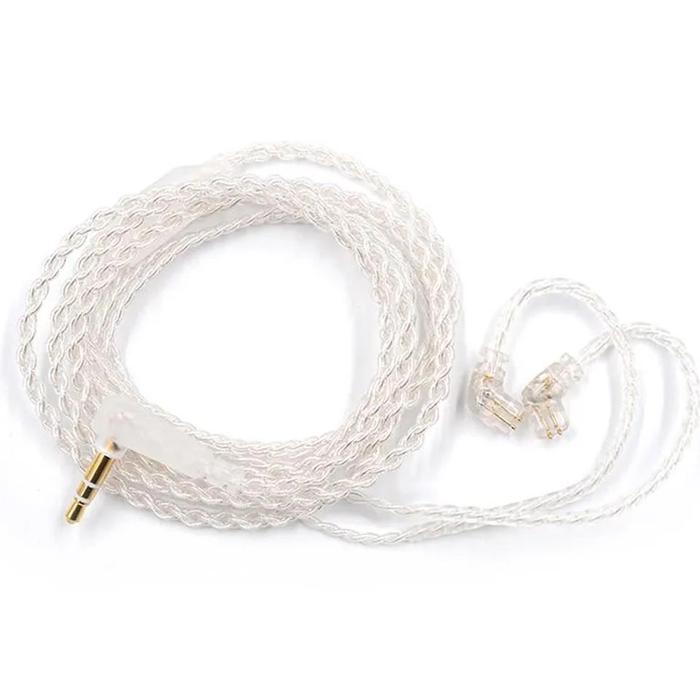 Gambar Kabel Cable KZ Upgrade KZ Silver Plated Cable with Mic KZ ZSN PRO X - BRAIDED PIN C dari NADDA OFFICIAL STORE undefined Tokopedia