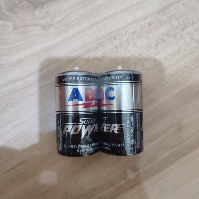 Gambar Baterai Batre ABC super power Type C isi 2 pcs (Sepasang) - 1 pcs / isi 2 dari Pinggiranwarung undefined Tokopedia