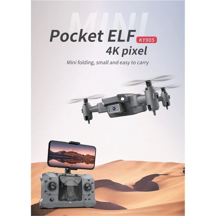 Gambar Drone RC WiFi Camera 1080P Mini Pocket ELF Quadcopter dari SMART STORE SOLUTION undefined Tokopedia