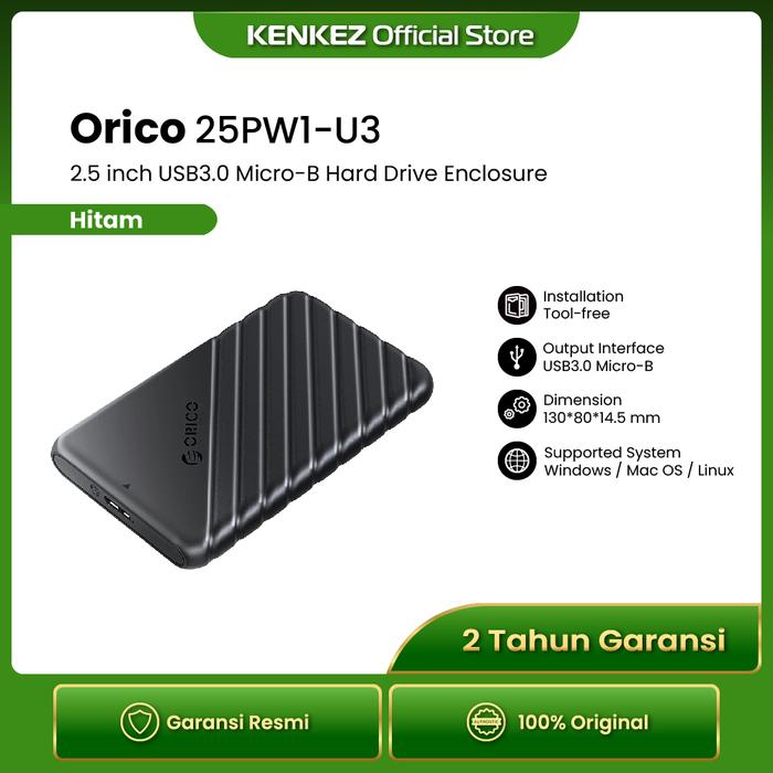 Orico Mac Hard Drive Enclosure Orico 25PW1-U3 Inch USB Micro-B