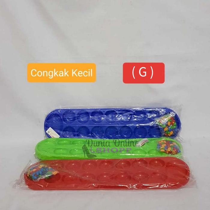 Gambar Mainan Tradisional Congklak Coklak Plastik Mainan Jadul - Kecil dari Dunia Online Shopp undefined Tokopedia